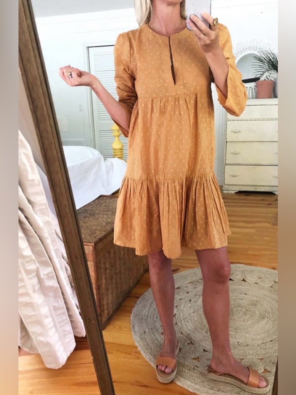 INDIA COLLECTION EMERSON  Fry Layla DRESS - HONEY